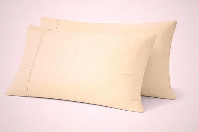 100% Organic Cotton King Pillowcases Set of 2 – 600 Thread Count Sateen Weave...