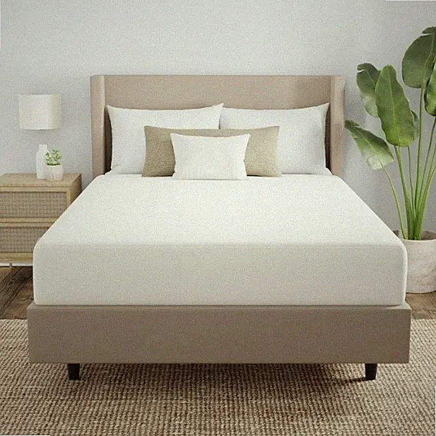 AllerEase Organic Cotton Mattress Pad - Blocks 99.9% of Allergens White KING