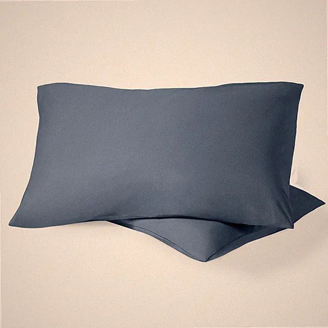 Bare Home Organic Cotton Pillowcase Set - Crisp Percale Weave - Set of 2