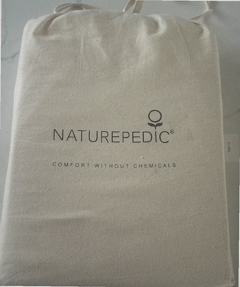 Naturepedic Organic Waterproof Mattress Protector Pad Fitted Sheet Twin XL